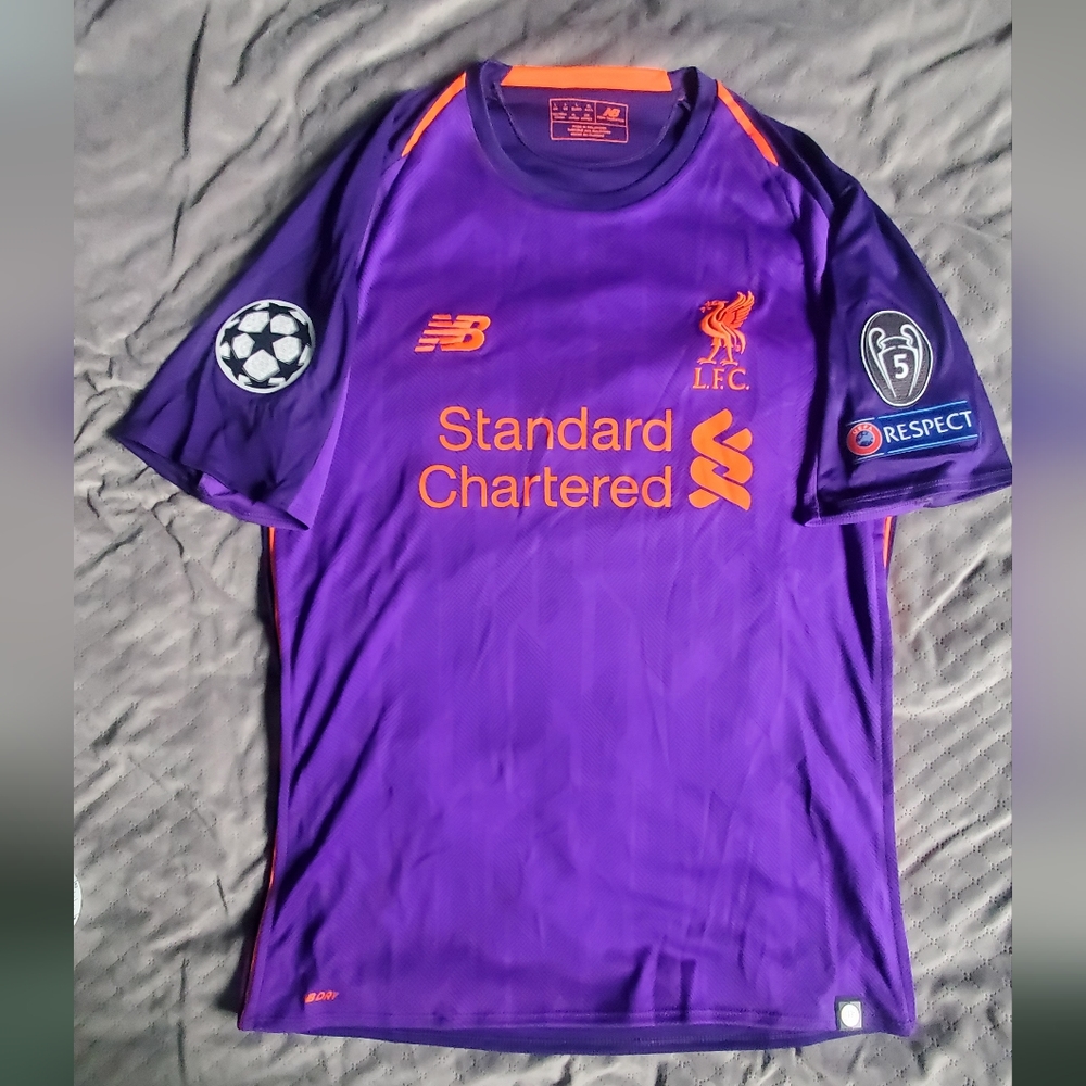 New Balance LFC Liverpool FC 18/19 Away Jersey – Purple
